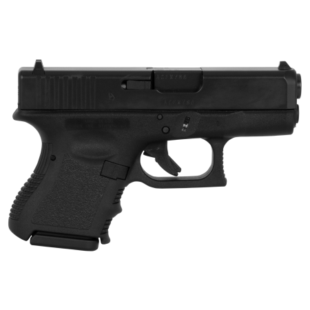 Glock G26 Gen3 Sub-Compact 9mm 10+1 3.43" Black Barrel, Right Hand