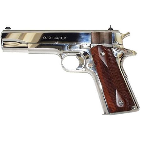 Colt Government 38 Super Pistol | 5" Polished Stainless Steel