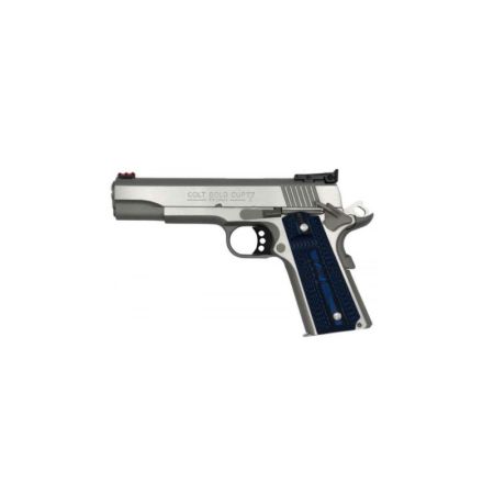 Colt Gold Cup Lite 38 Super SS 5 Inch Adjustable Sights G10 Grips