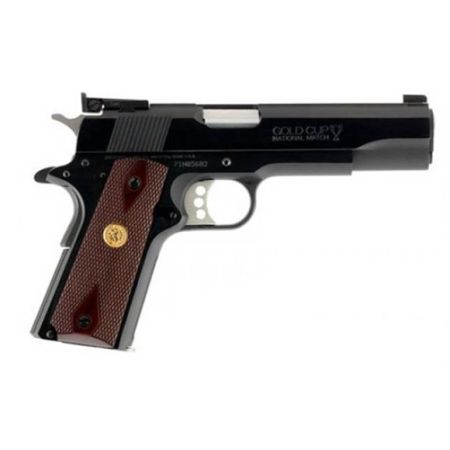 Colt Gold Cup National Match 38 Super 5" Blued Semi Auto Pistol