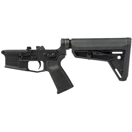 Aero Precision Complete Lower Receiver M4E1 with Magpul MOE Grip and SL Carbine Stock Black and Kodiak Brown