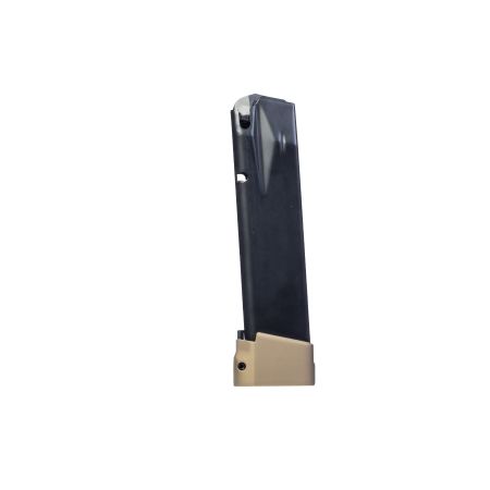 CANIK TTI COMBAT 21RD 9MM MAGAZINE BRONZE ALUMINUM BASE PLATE
