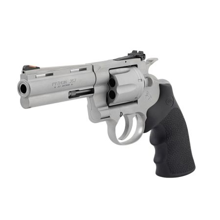 Colt Python 357 Magnum 4.25" SS Revolver with Hogue Grip