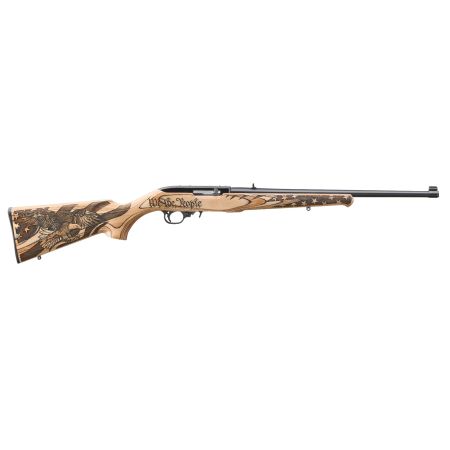 Ruger 10 22 We The People 22LR Engraved Blued Wood Rifle