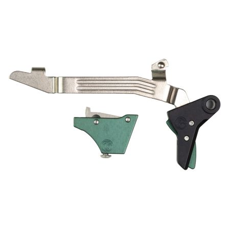 Timney Alpha Competition Trigger Green for Glock Gen 3 4 Models