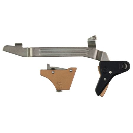 Timney Alpha Competition Trigger Bronze Fits Large Frame Glock Gen 3 4