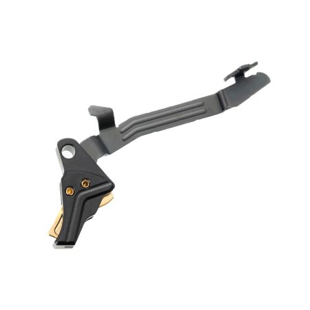 Tyrant CNC Improved Trigger System Fits Glock 43X Black Gold